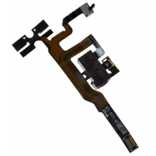 iPhone 4S volume button flex cable with handsfree port [Black]